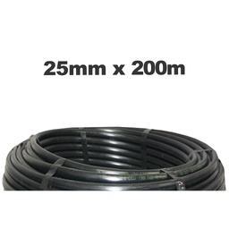 [100036] Poly Pipe 25mm x 200m LD