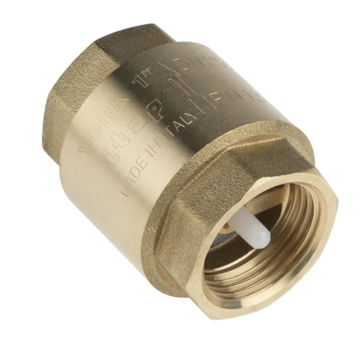Brass Popper Spring Loaded Check valve 15mm