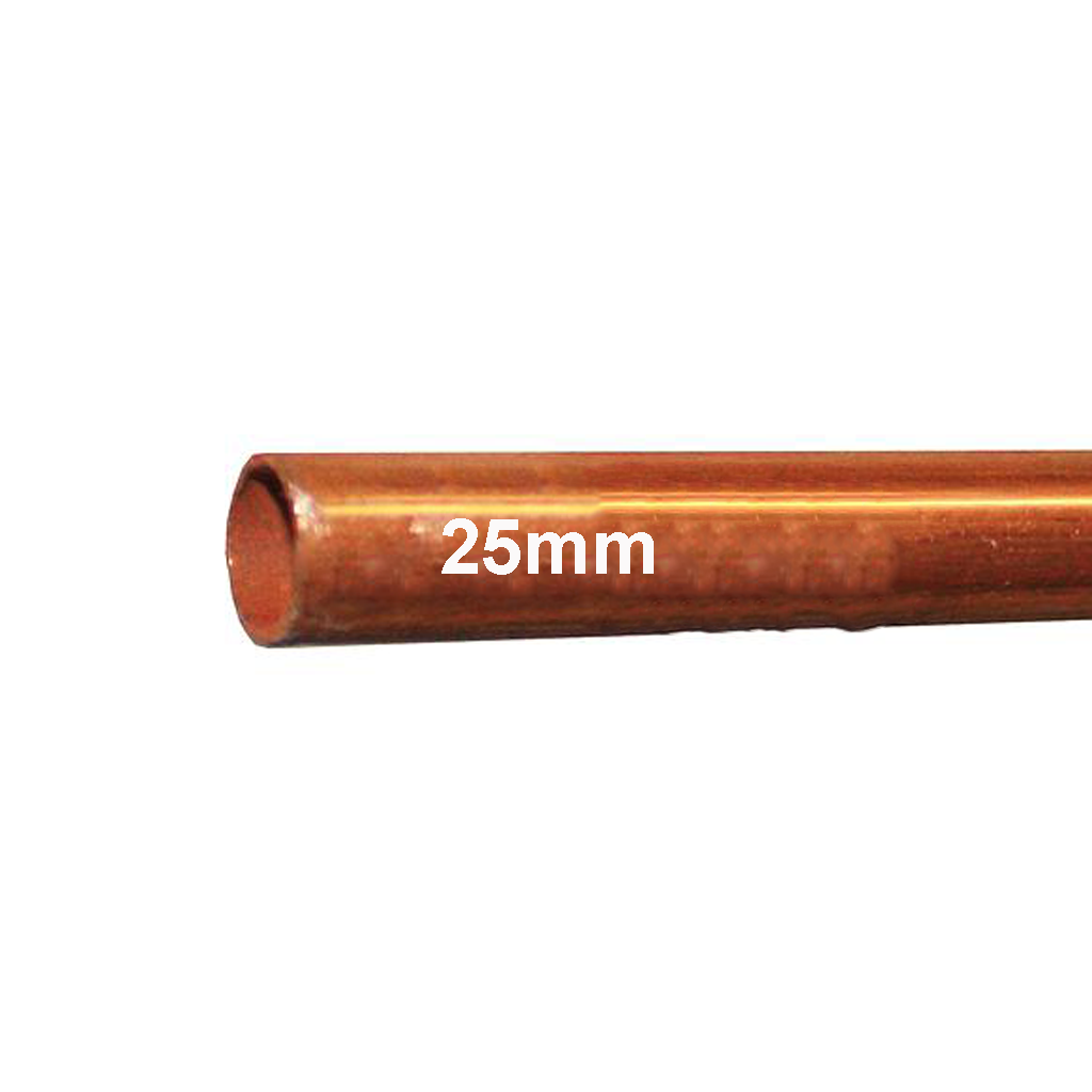 Copper Tube 25mm x 6m