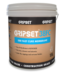 Gripset 38FC Fast Cure Membrane 15L Bucket