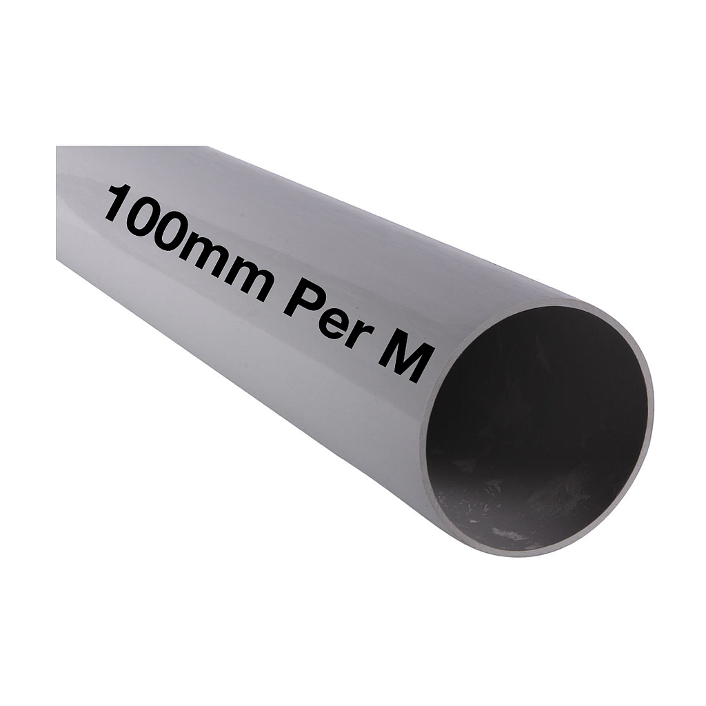DWV Pipe 100mm Per Meter