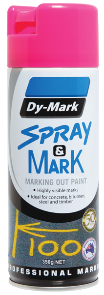 Dy-Mark Spray And Mark Fluro Pink